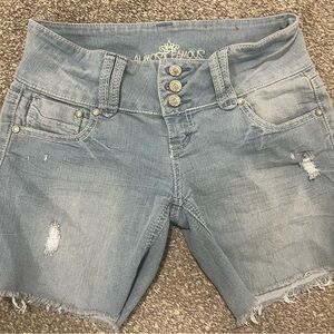 Almost Famous Bedazzling Shorts